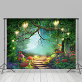 Lofaris Jungle Agaric Wonderland Enchanted Forest Backdrop
